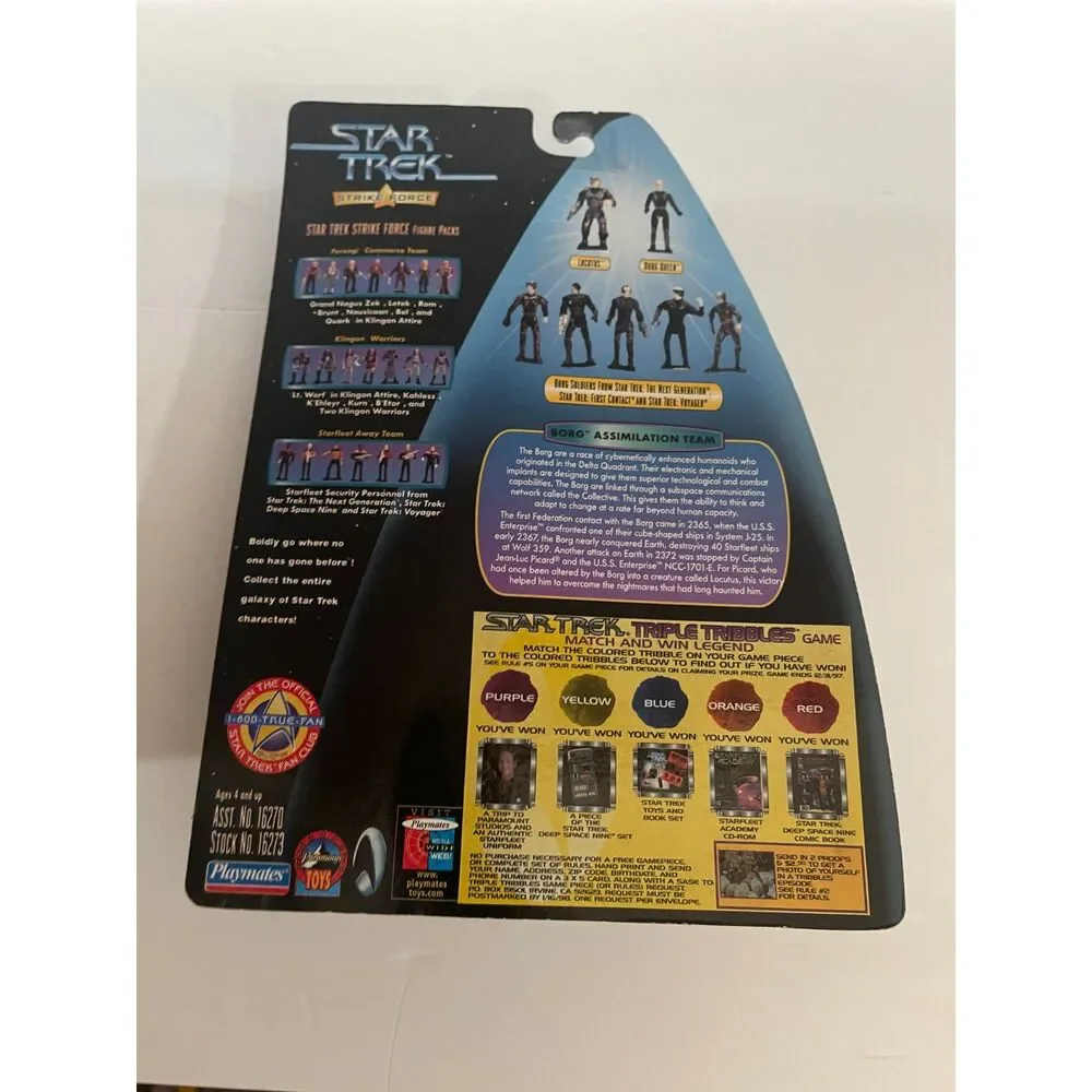 1997 Playmates Star Trek Strike Force, Starfleet Away Team Warp Factor Series 1
